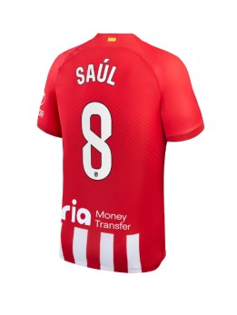 Atletico Madrid Saul Niguez #8 Replika Hemmakläder 2023-24 Kortärmad